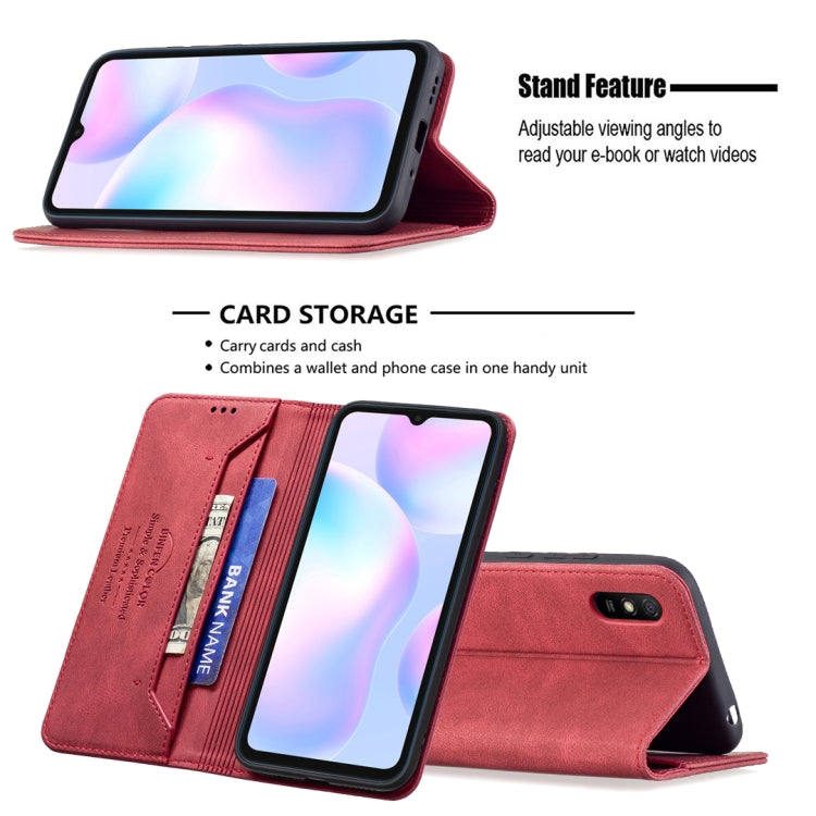 Magnetic RFID Blocking Anti-Theft Leather Case with Holder & Card Slots & Wallet, For Xiaomi Redmi 9A, For Xiaomi Redmi 9C / Poco C31, For Xiaomi Redmi 9, For Xiaomi Redmi 10, For Xiaomi Redmi Note 9/Redmi 10X 4G, For Xiaomi Redmi Note 9 Pro Max       ...