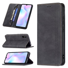 Load image into Gallery viewer, Magnetic RFID Blocking Anti-Theft Leather Case with Holder &amp; Card Slots &amp; Wallet, For Xiaomi Redmi 9A, For Xiaomi Redmi 9C / Poco C31, For Xiaomi Redmi 9, For Xiaomi Redmi 10, For Xiaomi Redmi Note 9/Redmi 10X 4G, For Xiaomi Redmi Note 9 Pro Max       ...