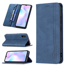 Load image into Gallery viewer, Magnetic RFID Blocking Anti-Theft Leather Case with Holder &amp; Card Slots &amp; Wallet, For Xiaomi Redmi 9A, For Xiaomi Redmi 9C / Poco C31, For Xiaomi Redmi 9, For Xiaomi Redmi 10, For Xiaomi Redmi Note 9/Redmi 10X 4G, For Xiaomi Redmi Note 9 Pro Max       ...