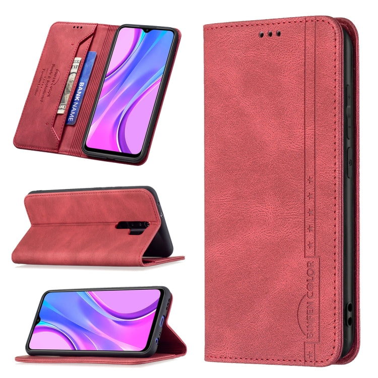 Magnetic RFID Blocking Anti-Theft Leather Case with Holder & Card Slots & Wallet, For Xiaomi Redmi 9A, For Xiaomi Redmi 9C / Poco C31, For Xiaomi Redmi 9, For Xiaomi Redmi 10, For Xiaomi Redmi Note 9/Redmi 10X 4G, For Xiaomi Redmi Note 9 Pro Max       ...
