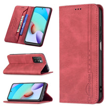 Load image into Gallery viewer, Magnetic RFID Blocking Anti-Theft Leather Case with Holder &amp; Card Slots &amp; Wallet, For Xiaomi Redmi 9A, For Xiaomi Redmi 9C / Poco C31, For Xiaomi Redmi 9, For Xiaomi Redmi 10, For Xiaomi Redmi Note 9/Redmi 10X 4G, For Xiaomi Redmi Note 9 Pro Max       ...