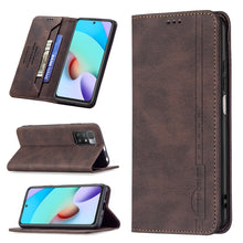 Load image into Gallery viewer, Magnetic RFID Blocking Anti-Theft Leather Case with Holder &amp; Card Slots &amp; Wallet, For Xiaomi Redmi 9A, For Xiaomi Redmi 9C / Poco C31, For Xiaomi Redmi 9, For Xiaomi Redmi 10, For Xiaomi Redmi Note 9/Redmi 10X 4G, For Xiaomi Redmi Note 9 Pro Max       ...