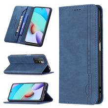 Load image into Gallery viewer, Magnetic RFID Blocking Anti-Theft Leather Case with Holder &amp; Card Slots &amp; Wallet, For Xiaomi Redmi 9A, For Xiaomi Redmi 9C / Poco C31, For Xiaomi Redmi 9, For Xiaomi Redmi 10, For Xiaomi Redmi Note 9/Redmi 10X 4G, For Xiaomi Redmi Note 9 Pro Max       ...
