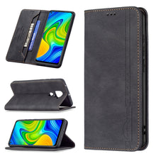 Load image into Gallery viewer, Magnetic RFID Blocking Anti-Theft Leather Case with Holder &amp; Card Slots &amp; Wallet, For Xiaomi Redmi 9A, For Xiaomi Redmi 9C / Poco C31, For Xiaomi Redmi 9, For Xiaomi Redmi 10, For Xiaomi Redmi Note 9/Redmi 10X 4G, For Xiaomi Redmi Note 9 Pro Max       ...
