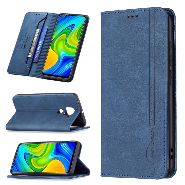 Magnetic RFID Blocking Anti-Theft Leather Case with Holder & Card Slots & Wallet, For Xiaomi Redmi 9A, For Xiaomi Redmi 9C / Poco C31, For Xiaomi Redmi 9, For Xiaomi Redmi 10, For Xiaomi Redmi Note 9/Redmi 10X 4G, For Xiaomi Redmi Note 9 Pro Max       ...