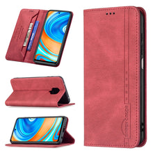 Load image into Gallery viewer, Magnetic RFID Blocking Anti-Theft Leather Case with Holder &amp; Card Slots &amp; Wallet, For Xiaomi Redmi 9A, For Xiaomi Redmi 9C / Poco C31, For Xiaomi Redmi 9, For Xiaomi Redmi 10, For Xiaomi Redmi Note 9/Redmi 10X 4G, For Xiaomi Redmi Note 9 Pro Max       ...