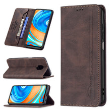 Load image into Gallery viewer, Magnetic RFID Blocking Anti-Theft Leather Case with Holder &amp; Card Slots &amp; Wallet, For Xiaomi Redmi 9A, For Xiaomi Redmi 9C / Poco C31, For Xiaomi Redmi 9, For Xiaomi Redmi 10, For Xiaomi Redmi Note 9/Redmi 10X 4G, For Xiaomi Redmi Note 9 Pro Max       ...