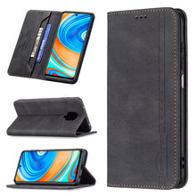Load image into Gallery viewer, Magnetic RFID Blocking Anti-Theft Leather Case with Holder &amp; Card Slots &amp; Wallet, For Xiaomi Redmi 9A, For Xiaomi Redmi 9C / Poco C31, For Xiaomi Redmi 9, For Xiaomi Redmi 10, For Xiaomi Redmi Note 9/Redmi 10X 4G, For Xiaomi Redmi Note 9 Pro Max       ...