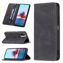 Load image into Gallery viewer, Magnetic RFID Blocking Anti-Theft Leather Case with Holder &amp; Card Slots &amp; Wallet, For Xiaomi Redmi 9A, For Xiaomi Redmi 9C / Poco C31, For Xiaomi Redmi 9, For Xiaomi Redmi 10, For Xiaomi Redmi Note 9/Redmi 10X 4G, For Xiaomi Redmi Note 9 Pro Max       ...