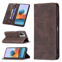 Load image into Gallery viewer, Magnetic RFID Blocking Anti-Theft Leather Case with Holder &amp; Card Slots &amp; Wallet, For Xiaomi Redmi 9A, For Xiaomi Redmi 9C / Poco C31, For Xiaomi Redmi 9, For Xiaomi Redmi 10, For Xiaomi Redmi Note 9/Redmi 10X 4G, For Xiaomi Redmi Note 9 Pro Max       ...