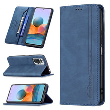 Load image into Gallery viewer, Magnetic RFID Blocking Anti-Theft Leather Case with Holder &amp; Card Slots &amp; Wallet, For Xiaomi Redmi 9A, For Xiaomi Redmi 9C / Poco C31, For Xiaomi Redmi 9, For Xiaomi Redmi 10, For Xiaomi Redmi Note 9/Redmi 10X 4G, For Xiaomi Redmi Note 9 Pro Max       ...