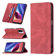 Load image into Gallery viewer, Magnetic RFID Blocking Anti-Theft Leather Case with Holder &amp; Card Slots &amp; Wallet, For Xiaomi Redmi 9A, For Xiaomi Redmi 9C / Poco C31, For Xiaomi Redmi 9, For Xiaomi Redmi 10, For Xiaomi Redmi Note 9/Redmi 10X 4G, For Xiaomi Redmi Note 9 Pro Max       ...
