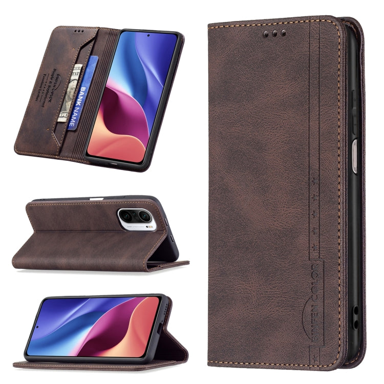 Magnetic RFID Blocking Anti-Theft Leather Case with Holder & Card Slots & Wallet, For Xiaomi Redmi 9A, For Xiaomi Redmi 9C / Poco C31, For Xiaomi Redmi 9, For Xiaomi Redmi 10, For Xiaomi Redmi Note 9/Redmi 10X 4G, For Xiaomi Redmi Note 9 Pro Max       ...