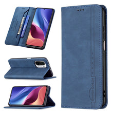 Load image into Gallery viewer, Magnetic RFID Blocking Anti-Theft Leather Case with Holder &amp; Card Slots &amp; Wallet, For Xiaomi Redmi 9A, For Xiaomi Redmi 9C / Poco C31, For Xiaomi Redmi 9, For Xiaomi Redmi 10, For Xiaomi Redmi Note 9/Redmi 10X 4G, For Xiaomi Redmi Note 9 Pro Max       ...