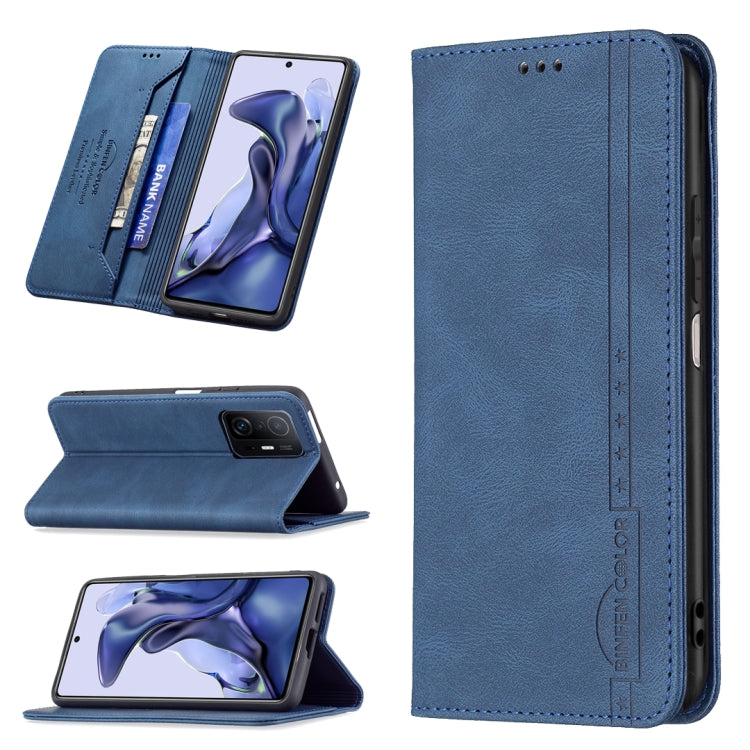 Magnetic RFID Blocking Anti-Theft Leather Case with Holder & Card Slots & Wallet, For Xiaomi 11T / 11T Pro, For Xiaomi Poco M3/Redmi Note 9 4G, For Xiaomi Poco M3 Pro/Redmi Note 10 5G, For Xiaomi Poco X3 / X3 NFC