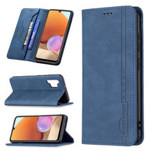Load image into Gallery viewer, Magnetic RFID Blocking Anti-Theft Leather Case with Holder &amp; Card Slots &amp; Wallet, For Samsung Galaxy A11 / M11, For Samsung Galaxy A12, For Samsung Galaxy A21s, For Samsung Galaxy A21, For Samsung Galaxy A22 4G, For Samsung Galaxy A22 5G               ...