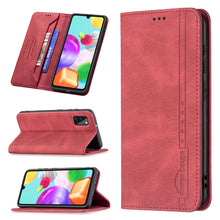Load image into Gallery viewer, Magnetic RFID Blocking Anti-Theft Leather Case with Holder &amp; Card Slots &amp; Wallet, For Samsung Galaxy A11 / M11, For Samsung Galaxy A12, For Samsung Galaxy A21s, For Samsung Galaxy A21, For Samsung Galaxy A22 4G, For Samsung Galaxy A22 5G               ...