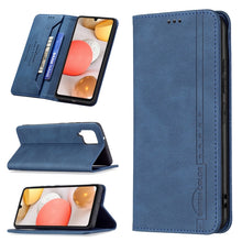 Load image into Gallery viewer, Magnetic RFID Blocking Anti-Theft Leather Case with Holder &amp; Card Slots &amp; Wallet, For Samsung Galaxy A11 / M11, For Samsung Galaxy A12, For Samsung Galaxy A21s, For Samsung Galaxy A21, For Samsung Galaxy A22 4G, For Samsung Galaxy A22 5G               ...