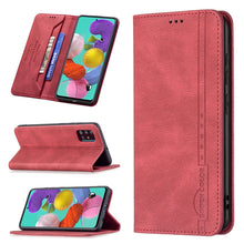Load image into Gallery viewer, Magnetic RFID Blocking Anti-Theft Leather Case with Holder &amp; Card Slots &amp; Wallet, For Samsung Galaxy A11 / M11, For Samsung Galaxy A12, For Samsung Galaxy A21s, For Samsung Galaxy A21, For Samsung Galaxy A22 4G, For Samsung Galaxy A22 5G               ...