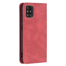 Load image into Gallery viewer, Magnetic RFID Blocking Anti-Theft Leather Case with Holder &amp; Card Slots &amp; Wallet, For Samsung Galaxy A71, For Samsung Galaxy A72 5G / 4G, For Samsung Galaxy S20+, For Samsung Galaxy S20 Ultra, For Samsung Galaxy S20 FE, For Samsung Galaxy S20          ...