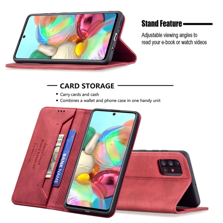 Magnetic RFID Blocking Anti-Theft Leather Case with Holder & Card Slots & Wallet, For Samsung Galaxy A71, For Samsung Galaxy A72 5G / 4G, For Samsung Galaxy S20+, For Samsung Galaxy S20 Ultra, For Samsung Galaxy S20 FE, For Samsung Galaxy S20          ...