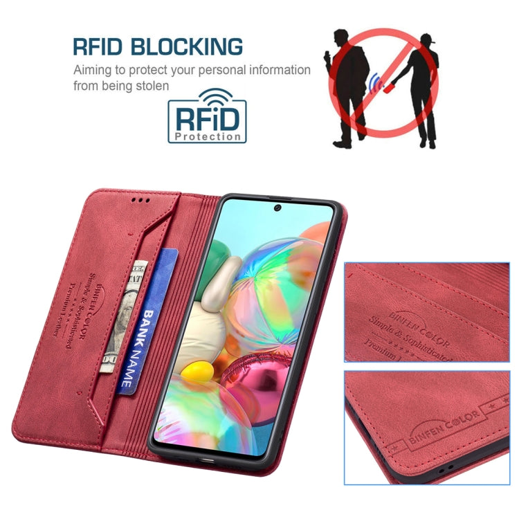 Magnetic RFID Blocking Anti-Theft Leather Case with Holder & Card Slots & Wallet, For Samsung Galaxy A71, For Samsung Galaxy A72 5G / 4G, For Samsung Galaxy S20+, For Samsung Galaxy S20 Ultra, For Samsung Galaxy S20 FE, For Samsung Galaxy S20          ...