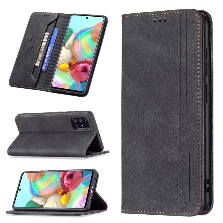 Magnetic RFID Blocking Anti-Theft Leather Case with Holder & Card Slots & Wallet, For Samsung Galaxy A71, For Samsung Galaxy A72 5G / 4G, For Samsung Galaxy S20+, For Samsung Galaxy S20 Ultra, For Samsung Galaxy S20 FE, For Samsung Galaxy S20          ...