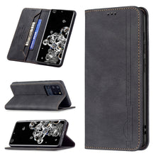 Load image into Gallery viewer, Magnetic RFID Blocking Anti-Theft Leather Case with Holder &amp; Card Slots &amp; Wallet, For Samsung Galaxy A71, For Samsung Galaxy A72 5G / 4G, For Samsung Galaxy S20+, For Samsung Galaxy S20 Ultra, For Samsung Galaxy S20 FE, For Samsung Galaxy S20          ...