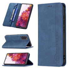Load image into Gallery viewer, Magnetic RFID Blocking Anti-Theft Leather Case with Holder &amp; Card Slots &amp; Wallet, For Samsung Galaxy A71, For Samsung Galaxy A72 5G / 4G, For Samsung Galaxy S20+, For Samsung Galaxy S20 Ultra, For Samsung Galaxy S20 FE, For Samsung Galaxy S20          ...