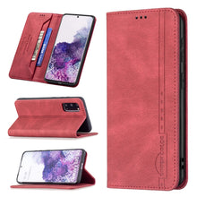 Load image into Gallery viewer, Magnetic RFID Blocking Anti-Theft Leather Case with Holder &amp; Card Slots &amp; Wallet, For Samsung Galaxy A71, For Samsung Galaxy A72 5G / 4G, For Samsung Galaxy S20+, For Samsung Galaxy S20 Ultra, For Samsung Galaxy S20 FE, For Samsung Galaxy S20          ...