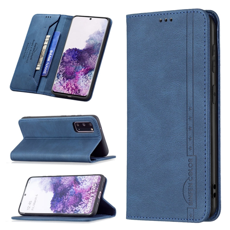 Magnetic RFID Blocking Anti-Theft Leather Case with Holder & Card Slots & Wallet, For Samsung Galaxy A71, For Samsung Galaxy A72 5G / 4G, For Samsung Galaxy S20+, For Samsung Galaxy S20 Ultra, For Samsung Galaxy S20 FE, For Samsung Galaxy S20          ...