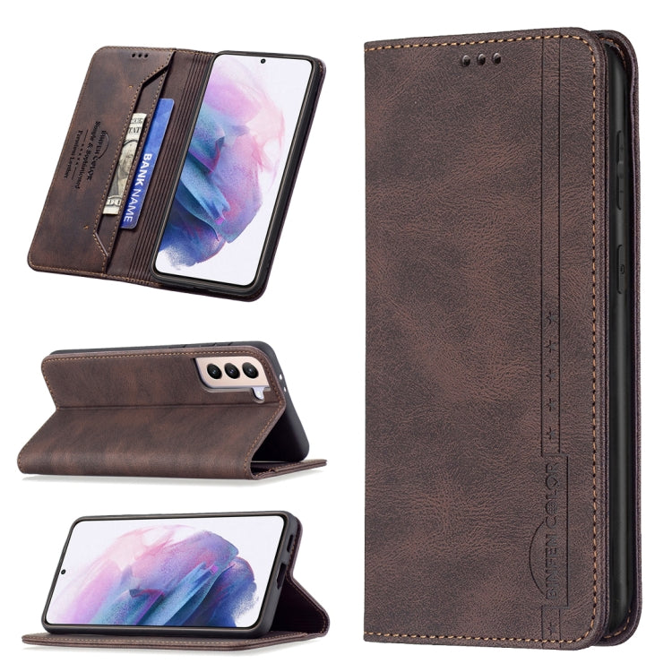 Magnetic RFID Blocking Anti-Theft Leather Case with Holder & Card Slots & Wallet, For Samsung Galaxy A71, For Samsung Galaxy A72 5G / 4G, For Samsung Galaxy S20+, For Samsung Galaxy S20 Ultra, For Samsung Galaxy S20 FE, For Samsung Galaxy S20          ...