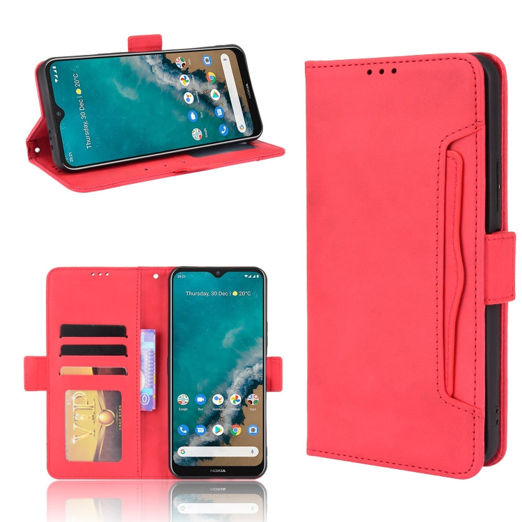 Skin Feel Calf Pattern Horizontal Flip Leather Case with Holder & Card Slots & Photo Frame, For Motorola Moto G50 5G Oversea Version, For OPPO Realme 8i, For vivo Y33S / Y21 / Y21S, For Nokia G50 5G, For Samsung Galaxy Z Fold3 5G(Pen Slot)             ...