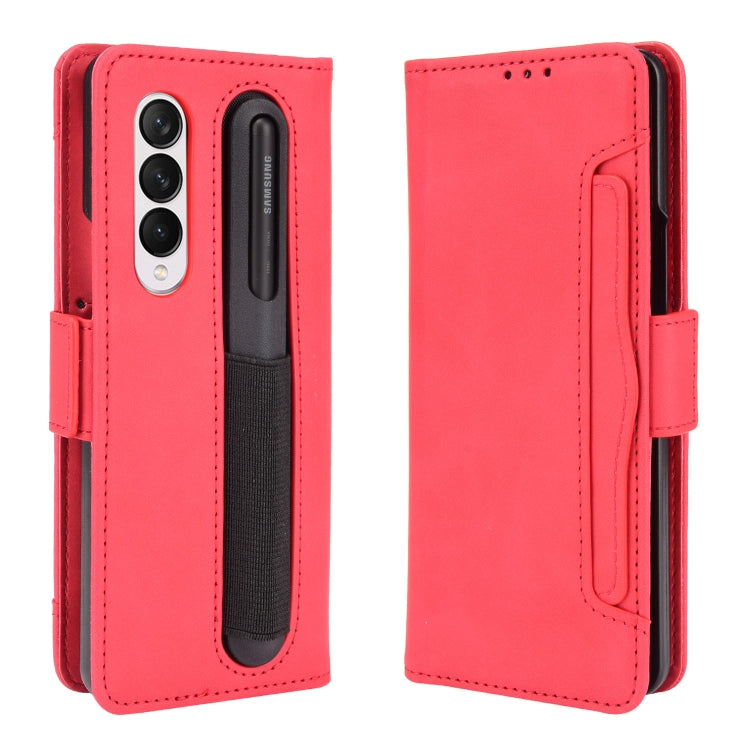 Skin Feel Calf Pattern Horizontal Flip Leather Case with Holder & Card Slots & Photo Frame, For Motorola Moto G50 5G Oversea Version, For OPPO Realme 8i, For vivo Y33S / Y21 / Y21S, For Nokia G50 5G, For Samsung Galaxy Z Fold3 5G(Pen Slot)             ...