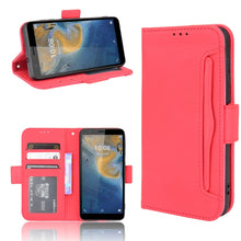 Load image into Gallery viewer, Skin Feel Calf Pattern Horizontal Flip Leather Case with Holder &amp; Card Slots &amp; Photo Frame, For Motorola Moto G50 5G Oversea Version, For OPPO Realme 8i, For vivo Y33S / Y21 / Y21S, For Nokia G50 5G, For Samsung Galaxy Z Fold3 5G(Pen Slot)             ...