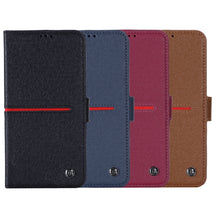 Load image into Gallery viewer, GEBEI Top-grain Leather Horizontal Flip Protective Case with Holder &amp; Card Slots &amp; Wallet &amp; Photo Frame, For iPhone 13, For iPhone 13 Pro, For iPhone 13 Pro Max