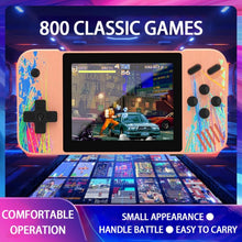 Load image into Gallery viewer, G3 Macaron 3.5 inch Screen Handheld Game Console Built-in 800 Games, Single Player / Pink, Single Player / Grey, Single Player / Green, Single Player / Blue