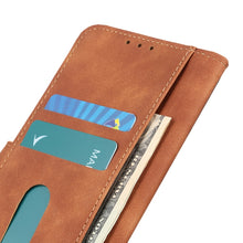 Load image into Gallery viewer, KHAZNEH Retro Texture PU + TPU Horizontal Flip Leather Case with Holder &amp; Card Slots &amp; Wallet, For Samsung Galaxy S22 5G, For Samsung Galaxy S22+ 5G, For Samsung Galaxy S22 Ultra 5G, For Xiaomi Civi 5G
