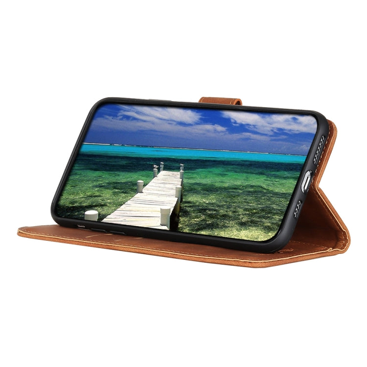 KHAZNEH Retro Texture PU + TPU Horizontal Flip Leather Case with Holder & Card Slots & Wallet, For Samsung Galaxy S22 5G, For Samsung Galaxy S22+ 5G, For Samsung Galaxy S22 Ultra 5G, For Xiaomi Civi 5G