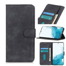 Load image into Gallery viewer, KHAZNEH Retro Texture PU + TPU Horizontal Flip Leather Case with Holder &amp; Card Slots &amp; Wallet, For Samsung Galaxy S22 5G, For Samsung Galaxy S22+ 5G, For Samsung Galaxy S22 Ultra 5G, For Xiaomi Civi 5G