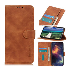 Load image into Gallery viewer, KHAZNEH Retro Texture PU + TPU Horizontal Flip Leather Case with Holder &amp; Card Slots &amp; Wallet, For Samsung Galaxy S22 5G, For Samsung Galaxy S22+ 5G, For Samsung Galaxy S22 Ultra 5G, For Xiaomi Civi 5G