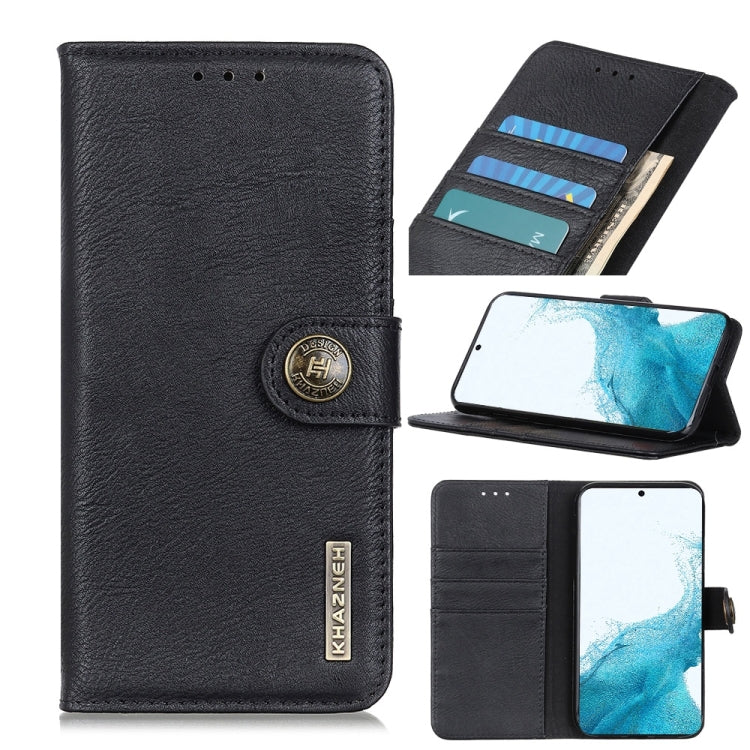 KHAZNEH Cowhide Texture Horizontal Flip Leather Case with Holder & Card Slots & Wallet, For Samsung Galaxy S22 5G, For Samsung Galaxy S22+ 5G, For Samsung Galaxy S22 Ultra 5G, For Xiaomi Civi 5G