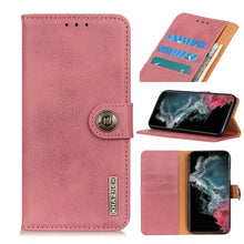 Load image into Gallery viewer, KHAZNEH Cowhide Texture Horizontal Flip Leather Case with Holder &amp; Card Slots &amp; Wallet, For Samsung Galaxy S22 5G, For Samsung Galaxy S22+ 5G, For Samsung Galaxy S22 Ultra 5G, For Xiaomi Civi 5G