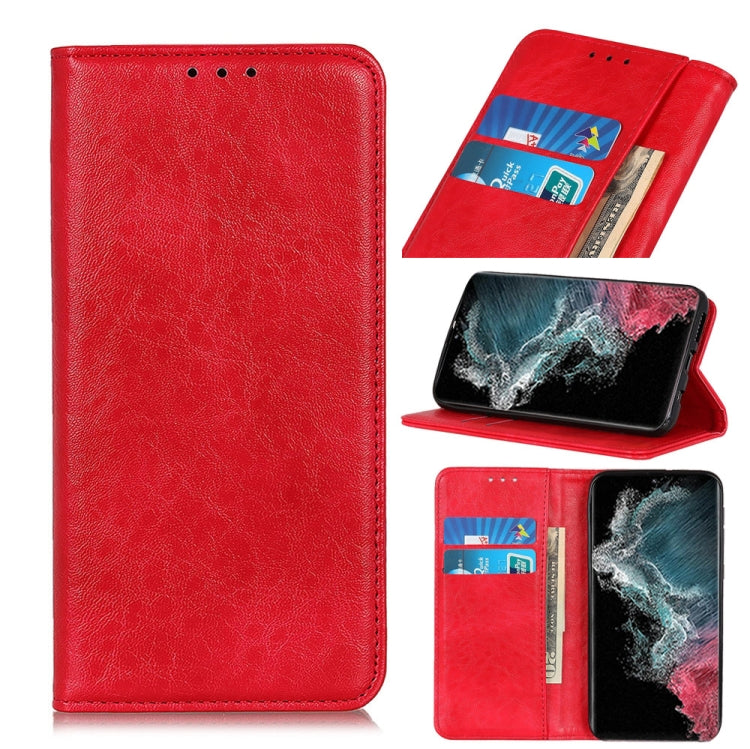 Magnetic Crazy Horse Texture Horizontal Flip Leather Case with Holder & Card Slots & Wallet, For Samsung Galaxy S22 5G, For Samsung Galaxy S22+ 5G, For Samsung Galaxy S22 Ultra 5G, For Xiaomi Civi 5G