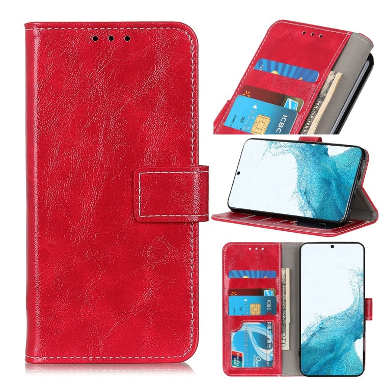 Retro Crazy Horse Texture Horizontal Flip Leather Case with Holder & Card Slots & Photo Frame & Wallet, For Samsung Galaxy S22 5G, For Samsung Galaxy S22+ 5G, For Samsung Galaxy S22 Ultra 5G, For Xiaomi Civi 5G
