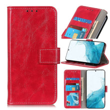 Load image into Gallery viewer, Retro Crazy Horse Texture Horizontal Flip Leather Case with Holder &amp; Card Slots &amp; Photo Frame &amp; Wallet, For Samsung Galaxy S22 5G, For Samsung Galaxy S22+ 5G, For Samsung Galaxy S22 Ultra 5G, For Xiaomi Civi 5G