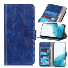 Load image into Gallery viewer, Retro Crazy Horse Texture Horizontal Flip Leather Case with Holder &amp; Card Slots &amp; Photo Frame &amp; Wallet, For Samsung Galaxy S22 5G, For Samsung Galaxy S22+ 5G, For Samsung Galaxy S22 Ultra 5G, For Xiaomi Civi 5G