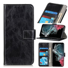 Load image into Gallery viewer, Retro Crazy Horse Texture Horizontal Flip Leather Case with Holder &amp; Card Slots &amp; Photo Frame &amp; Wallet, For Samsung Galaxy S22 5G, For Samsung Galaxy S22+ 5G, For Samsung Galaxy S22 Ultra 5G, For Xiaomi Civi 5G