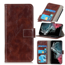 Load image into Gallery viewer, Retro Crazy Horse Texture Horizontal Flip Leather Case with Holder &amp; Card Slots &amp; Photo Frame &amp; Wallet, For Samsung Galaxy S22 5G, For Samsung Galaxy S22+ 5G, For Samsung Galaxy S22 Ultra 5G, For Xiaomi Civi 5G