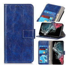 Load image into Gallery viewer, Retro Crazy Horse Texture Horizontal Flip Leather Case with Holder &amp; Card Slots &amp; Photo Frame &amp; Wallet, For Samsung Galaxy S22 5G, For Samsung Galaxy S22+ 5G, For Samsung Galaxy S22 Ultra 5G, For Xiaomi Civi 5G